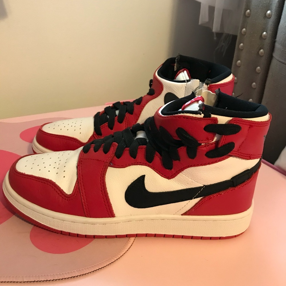 asymmetrical nike sneakers